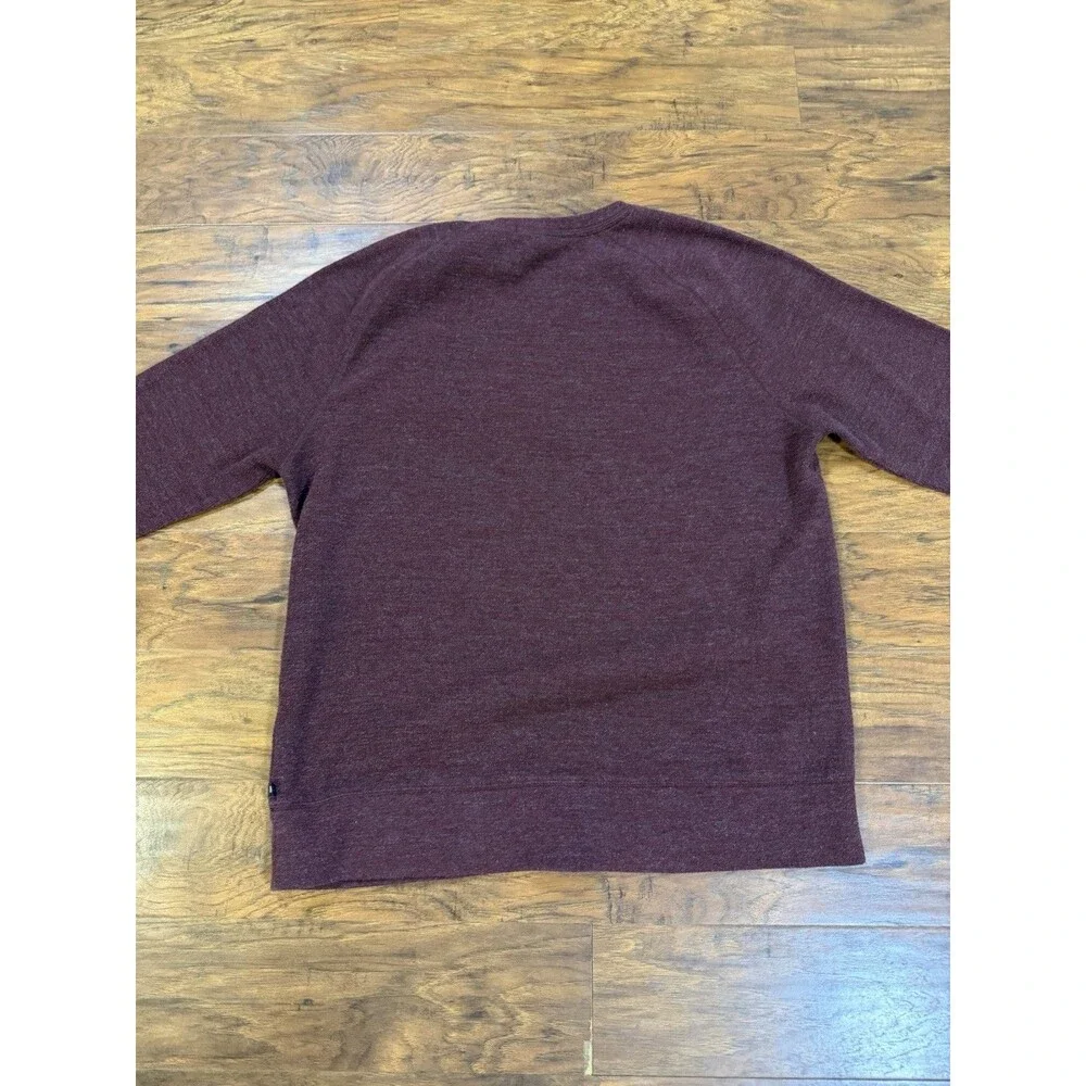 Banana Republic Mens Maroon Long Sleeve Lightweight Sweater